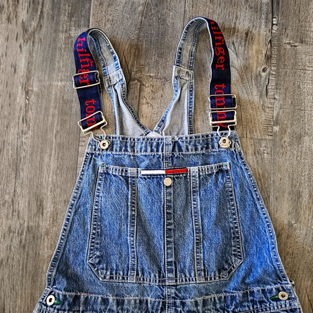 Vtg 90s Tommy Jeans Overalls